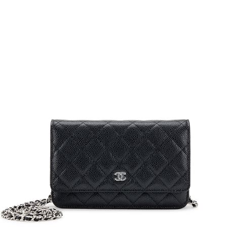 chanel wallet on chain 2022|chanel quilted wallet on chain.